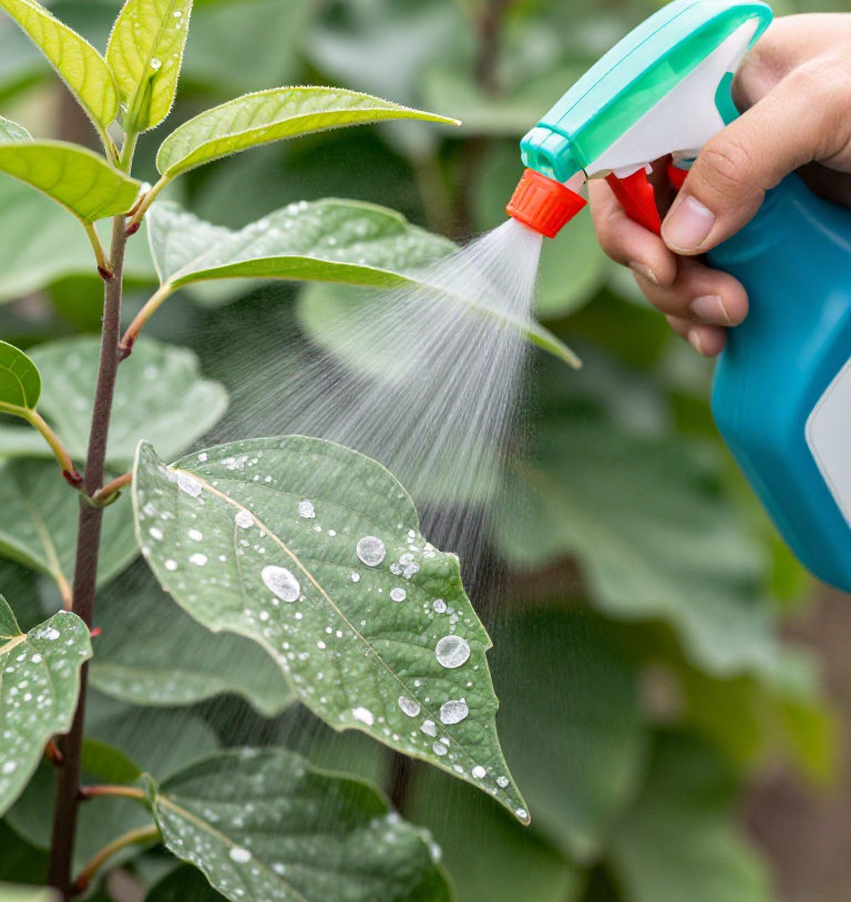 powdery mildew treatment on plants