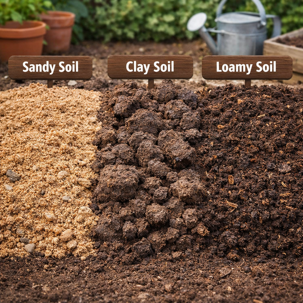 types of soil for healthy plant growth